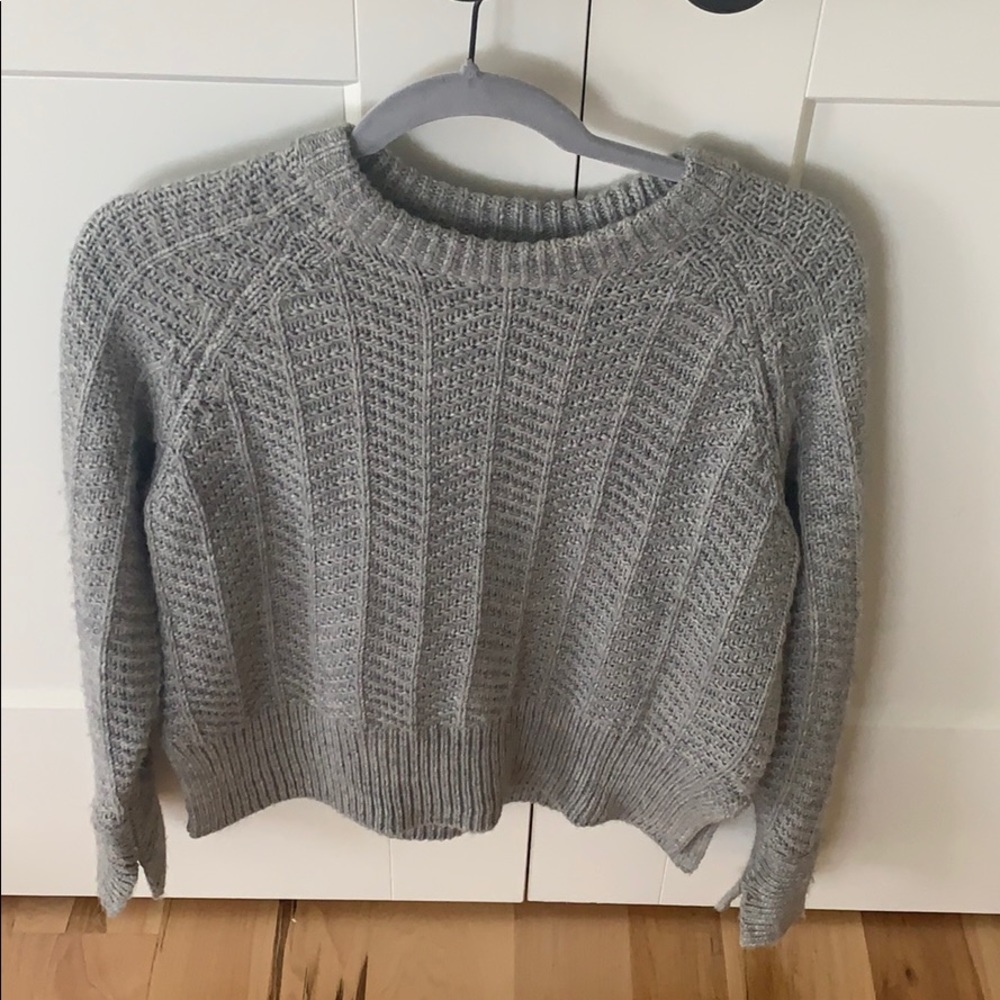 Gray H&M sweater